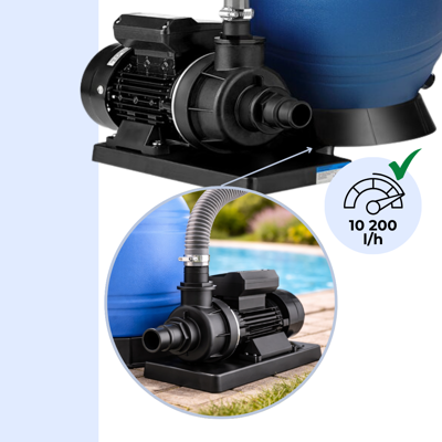 Piesková filtrácia k bazén