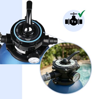 Piesková filtrácia k bazén