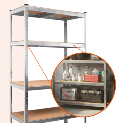 Regál s vysokou nosnosťou