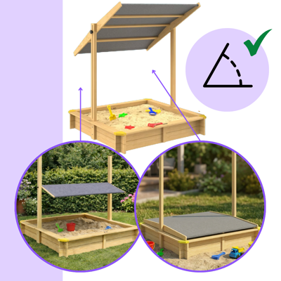 Pieskovisko so strieškou