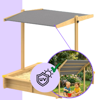 Pieskovisko so strieškou