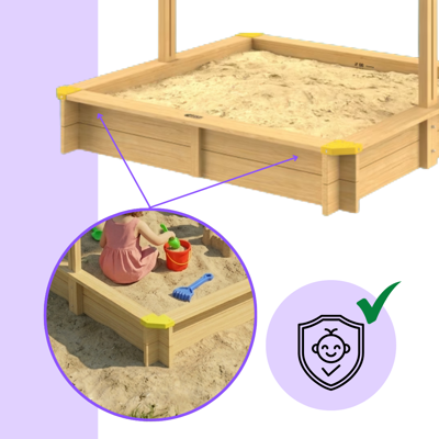 Pieskovisko so strieškou