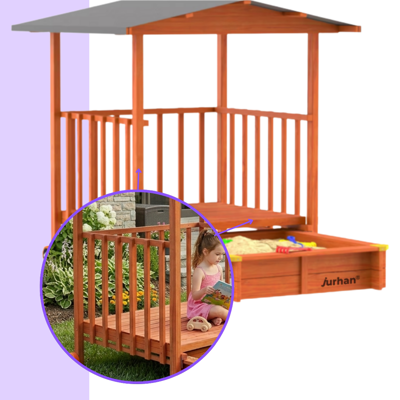 Pieskovisko s verandou