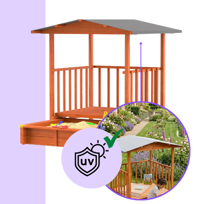 Pieskovisko s verandou