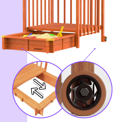 Pieskovisko s verandou