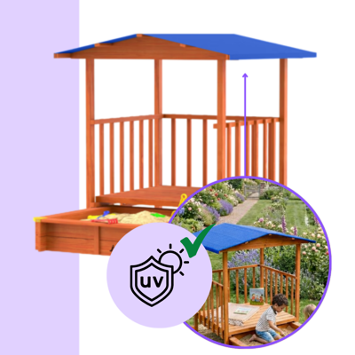 Pieskovisko s verandou