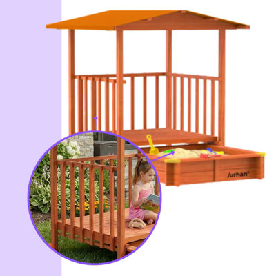 Pieskovisko s verandou