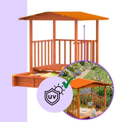 Pieskovisko s verandou