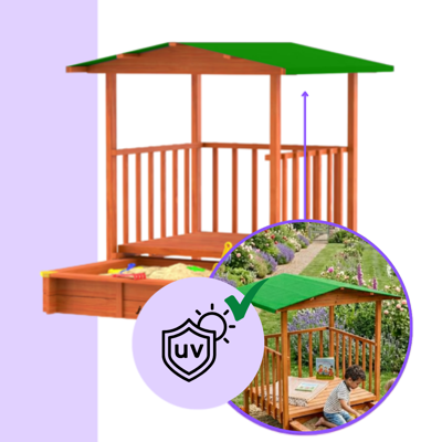 Pieskovisko s verandou