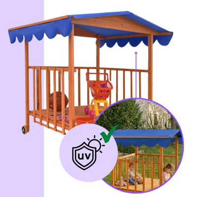 Pieskovisko s verandou