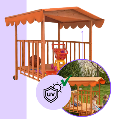 Pieskovisko s verandou