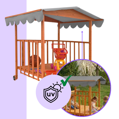 Pieskovisko s verandou