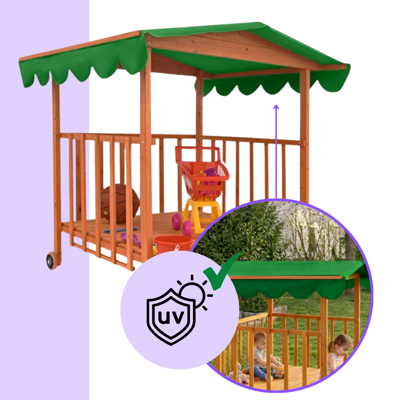 Pieskovisko s verandou