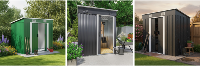 Domček na náradie do záhrady