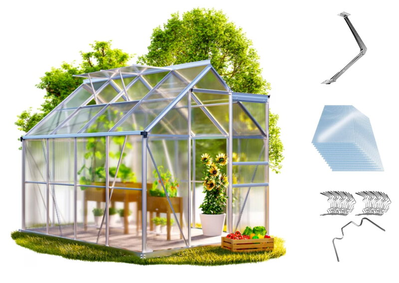 Skleník s príslušenstvom