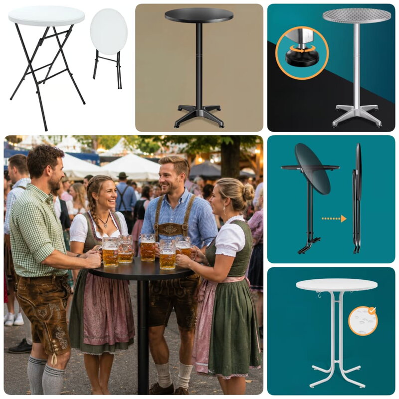 Oktoberfest stolíky na státie
