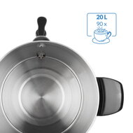 Varič na víno/čaj  COZY, 20l, strieborná