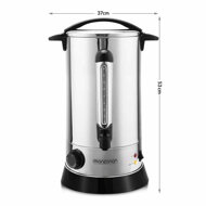 Varič na víno/čaj  COZY, 20l, strieborná