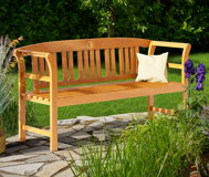 záhradný nábytok,lavička,záhradná lavička,záhrada,eukalyptové drevo