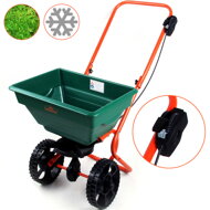 Posypový vozík objem 25 l – na osivo, hnojivo, posypovú soľ, piesok