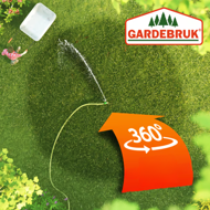 Impulzný zavlažovač trávnika SVEN s hrotom, 29cm