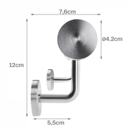 Nerezové madlo CHROME, 4,2x100cm, strieborná