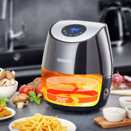 Teplovzdušná fritéza FRY, 1500W, 3,6l, čierna