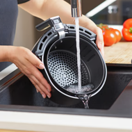 Teplovzdušná fritéza FRY, 1500W, 3,6l, čierna