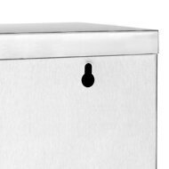 Nástenná lekárnička SAVE, 25x12x48,5cm, strieborná