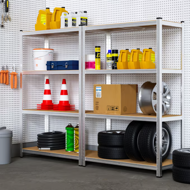 Regál s vysokou nosnosťou HEAVY, max. 700kg, 160x90x40cm, strieborná