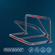 Parkovacia zábrana ANTONIA, 80x47x44cm, šedá