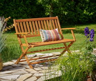 záhradný nábytok,lavička,drevená lavica,lavička na terasu,eukalyptové drevo