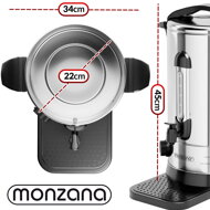 Varič na víno/čaj COZY, 8,8l, strieborná
