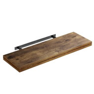 Nástenná polica FIGO+ konzola, 70 cm, tmavý dub