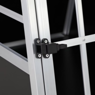 Prepravka pre psa BRUNO, 89x70x51cm strieborná/čierna