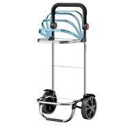 Nákupná taška na kolieskach EASY, 50l, modrá