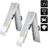 2-dielny set nájazdové rampy, sklápateľné - 400 kg