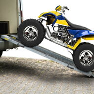 2-dielny set nájazdové rampy, sklápateľné - 400 kg