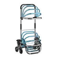 Nákupná taška na kolieskach do schodov COMFORT,50l, šedá