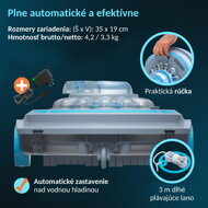 Bezdrôtový robotický bazénový vysávač