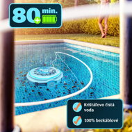 Bezdrôtový robotický bazénový vysávač Poolboy 600