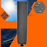 Kryt solárnej sprchy COVER,  220 x 70 cm, čierna