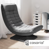 Leňoška ABERDEEN, 87x60x105cm, šedá