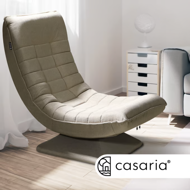 Leňoška ABERDEEN, 87x60x105cm, béžová