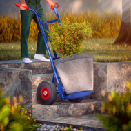 Rudla sklápacia CART, max 200kg, modrá