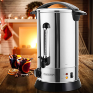 Varič na víno/čaj COZY, 20l, strieborná