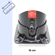 Solárna sprcha KARIBIK, 35 l, čierna