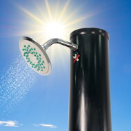 Solárna sprcha KARIBIK, 35 l, čierna