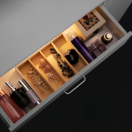 Toaletný stolík JOCELYN s osvetlením, 140x90x40cm, biela