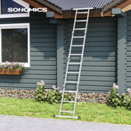 Hliníkový rebrík 350 cm polohovateľný